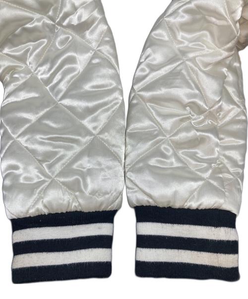 BILLIONAIRE BOYS CLUB（ビリオネアボーイズクラブ）BILLIONAIRE BOYS CLUB (ビリオネアボーイズクラブ) スカジャン ブラック×ホワイト サイズ:Mの古着・服飾アイテム