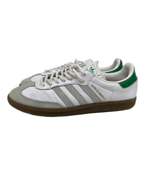 adidas（アディダス）adidas (アディダス) KITH (キス) Samba OG ローカットスニーカー　 ホワイト サイズ:US10の古着・服飾アイテム
