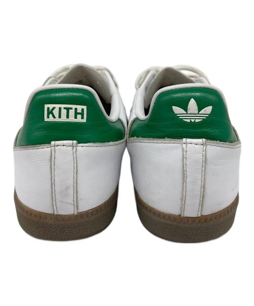 adidas（アディダス）adidas (アディダス) KITH (キス) Samba OG ローカットスニーカー　 ホワイト サイズ:US10の古着・服飾アイテム