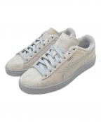 PUMAプーマ）の古着「ローカットスニーカー/SUEDE ONE PIECE」｜グレー
