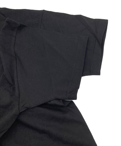 WILDSIDE YOHJI YAMAMOTO（ワイルドサイド ヨウジ ヤマモト）WILDSIDE YOHJI YAMAMOTO (ワイルドサイド ヨウジ ヤマモト) 半袖カットソー　プリントTシャツ　スカル　骨　日本製 ブラック サイズ:3の古着・服飾アイテム