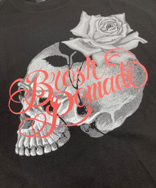 WILDSIDE YOHJI YAMAMOTO（ワイルドサイド ヨウジ ヤマモト）WILDSIDE YOHJI YAMAMOTO (ワイルドサイド ヨウジ ヤマモト) 半袖カットソー　プリントTシャツ　スカル　骨　日本製 ブラック サイズ:3の古着・服飾アイテム