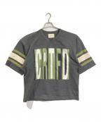 CRTFDサーティファイド）の古着「11:11 Football Top  フットボール　トップ　USA製」｜グレー