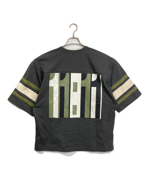 CRTFD（サーティファイド）CRTFD (サーティファイド) 11:11 Football Top  フットボール　トップ　USA製 グレー サイズ:Lの古着・服飾アイテム