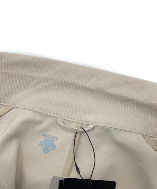 DESCENTE PAUSE（デサントポーズ）DESCENTE PAUSE (デサントポーズ) 2Bジャケット　アウター　ライトアウター ベージュ サイズ:L 未使用品の古着・服飾アイテム