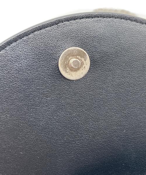 MM6 Maison Margiela（エムエムシックスメゾンマルジェラ）MM6 Maison Margiela (エムエムシックスメゾンマルジェラ) チェーンショルダーバッグ/CROSSBODY BAG/チェーンウォレット　ミニショルダー ブラック サイズ:実寸参照の古着・服飾アイテム