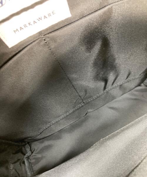 MARKAWARE（マーカウェア）MARKAWARE (マーカウェア) HYUNDAI (ヒュンダイ) 1 Day Pack　デイパック　リュック　日本製 ブラック サイズ:実寸参照の古着・服飾アイテム