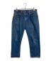LEVI'S（リーバイス）の古着「505 ヴィンテージデニムパンツ　ボタン裏5 42タロン バックポケットシングル 66前期以前 」｜インディゴ