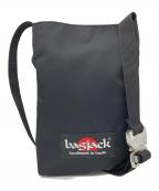 BAGJACKバッグジャック）の古着「ショルダーポーチ　ミニバッグ　ショルダーバッグ　ドイツ製」｜ブラック