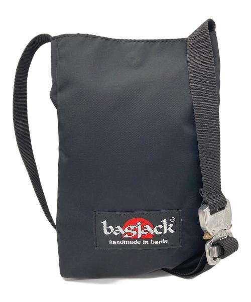 BAGJACK（バッグジャック）Bagjack (バッグジャック) ショルダーポーチ　ミニバッグ　ショルダーバッグ　ドイツ製 ブラック サイズ:実寸参照の古着・服飾アイテム