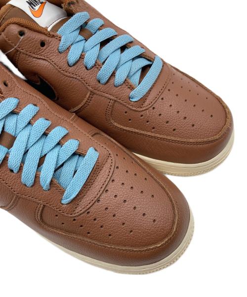 NIKE（ナイキ）NIKE (ナイキ) AIR FORCE 1 '07 PRM VNTG ブラウン サイズ:US8 未使用品の古着・服飾アイテム