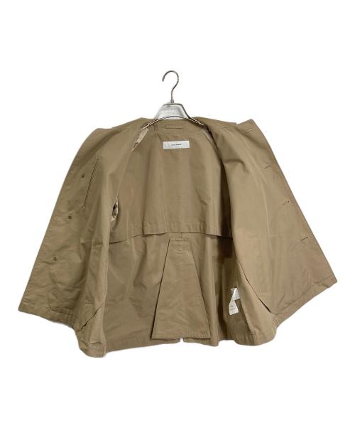 JOURNAL STANDARD（ジャーナルスタンダード）JOURNAL STANDARD (ジャーナルスタンダード) ミドル丈ステンカラーコート　アウター　ライトアウター ベージュ サイズ:36の古着・服飾アイテム