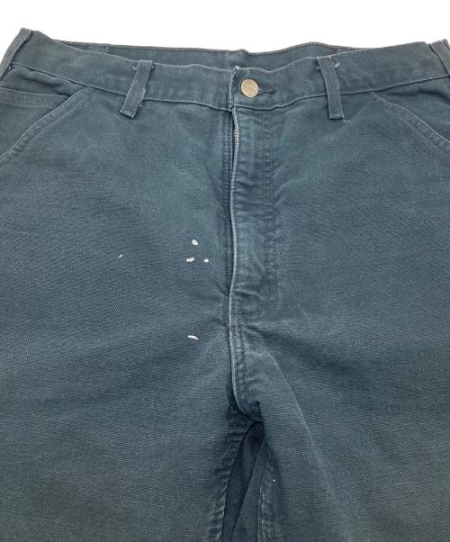 CarHartt（カーハート）CarHartt (カーハート) 【古着】USA製裏地ブランケットペインターパンツ ブラック サイズ:33×32の古着・服飾アイテム