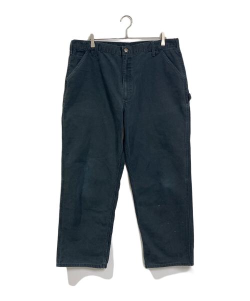 CarHartt（カーハート）CarHartt (カーハート) 【古着】カーペンターパンツ ブラック サイズ:実寸参照の古着・服飾アイテム