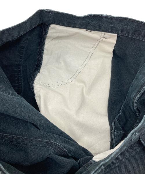CarHartt（カーハート）CarHartt (カーハート) 【古着】カーペンターパンツ ブラック サイズ:実寸参照の古着・服飾アイテム