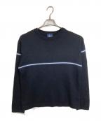 stussyステューシー）の古着「【古着】80’S-90'Sニット　80年代　90年代　S80タグ」｜ブラック