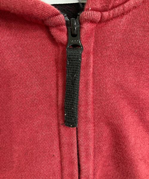 STONE ISLAND（ストーンアイランド）STONE ISLAND (ストーンアイランド) 15AW ジップパーカー　フーディ レッド サイズ:Mの古着・服飾アイテム