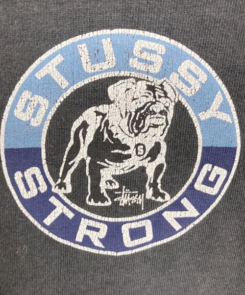 stussy（ステューシー）stussy (ステューシー) 【古着】USA製Tシャツ　半袖カットソー　Tシャツ　Tee   グレー サイズ:Mの古着・服飾アイテム