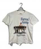Hanesヘインズ）の古着「【古着】ムービーTシャツ　半袖カットソー　Tシャツ　Tee  USA製　Forrest Gump」｜ホワイト