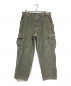 Levi's SILVER TABリーバイス シルバータブ）の古着「コーデュロイカーゴパンツ」｜カーキ