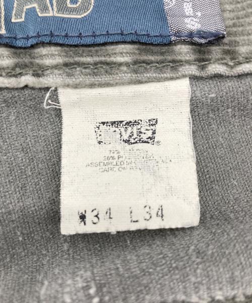 Levi's SILVER TAB（リーバイス シルバータブ）Levi's SILVER TAB (リーバイス シルバータブ) コーデュロイカーゴパンツ カーキ サイズ:34×34の古着・服飾アイテム