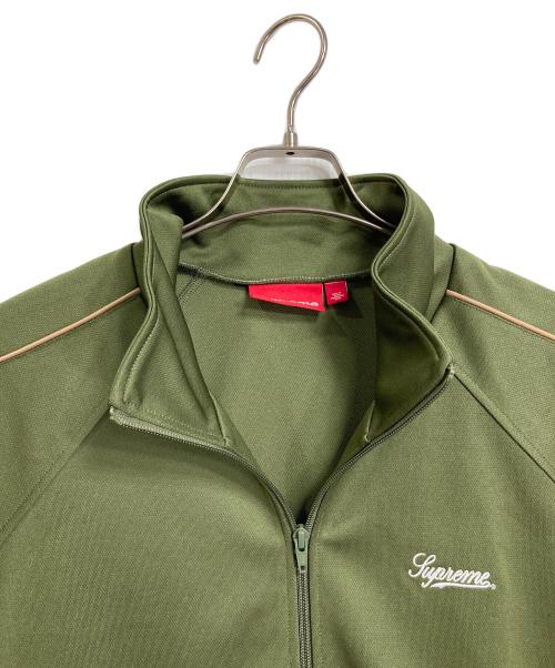 SUPREME（シュプリーム）SUPREME (シュプリーム) 24SS Tricot Track Jacket  トリコットトラックジャケット  ジャージ　アウター　ライトアウター グリーン サイズ:XLの古着・服飾アイテム