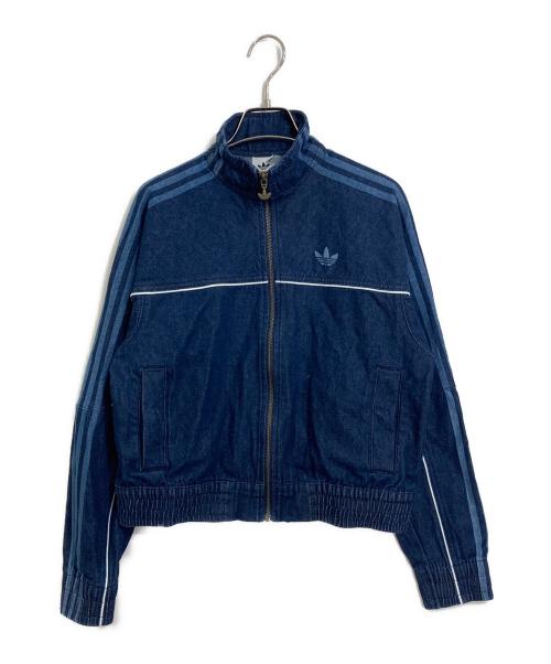 adidas Originals（アディダスオリジナル）adidas Originals (アディダスオリジナル) デニムトラック　トラックジャケット　トラックパンツ ブルー サイズ:Lの古着・服飾アイテム