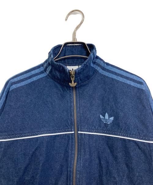 adidas Originals（アディダスオリジナル）adidas Originals (アディダスオリジナル) デニムトラック　トラックジャケット　トラックパンツ ブルー サイズ:Lの古着・服飾アイテム