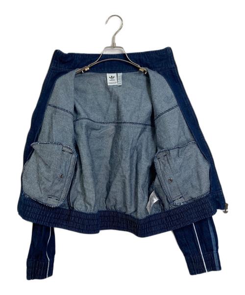 adidas Originals（アディダスオリジナル）adidas Originals (アディダスオリジナル) デニムトラック　トラックジャケット　トラックパンツ ブルー サイズ:Lの古着・服飾アイテム
