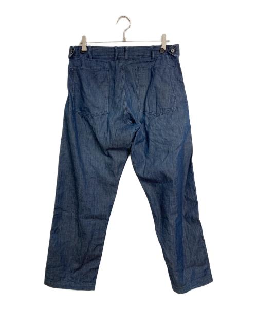 COMME des GARCONS SHIRT（コムデギャルソンシャツ）COMME des GARCONS SHIRT (コムデギャルソンシャツ) パッチワークデニムパンツ　デザインパンツ　フランス製 インディゴ サイズ:XSの古着・服飾アイテム