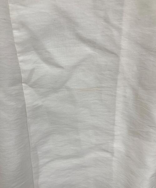 STUNNING LURE（スタニングルアー）STUNNING LURE (スタニングルアー) クリアスタンドネックシャツ　ブラウス　セレモニー アイボリー サイズ:Mの古着・服飾アイテム