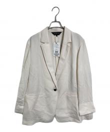INDIVI（インディヴィ）の古着「テーラードカラージャケット」｜ホワイト