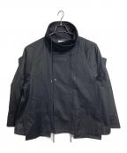 WELLDERウェルダー）の古着「Stand Collar Blouson  スタンドカラーブルゾン　アウター　ライトアウター　日本製」｜ブラック