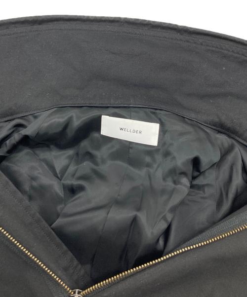 WELLDER（ウェルダー）WELLDER (ウェルダー) Stand Collar Blouson  スタンドカラーブルゾン　アウター　ライトアウター　日本製 ブラック サイズ:3（実寸参照）の古着・服飾アイテム