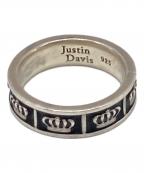 JUSTIN DAVISジャスティンデイビス）の古着「OBSESSION リング　シルバー９２５」｜シルバー