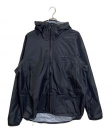 mont-bell（モンベル）の古着「US レイントレッカー ジャケット　マウンテンパーカー　ラグランジャケット　ナイロンパーカー」｜ブラック