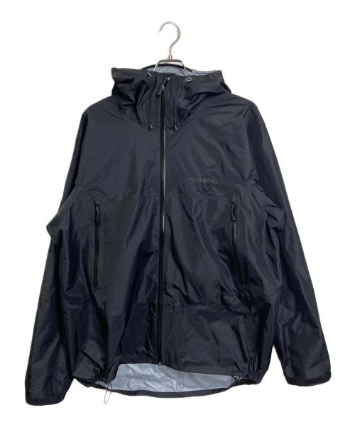 mont-bell（モンベル）mont-bell (モンベル) US レイントレッカー ジャケット　マウンテンパーカー　ラグランジャケット　ナイロンパーカー ブラック サイズ:XLの古着・服飾アイテム