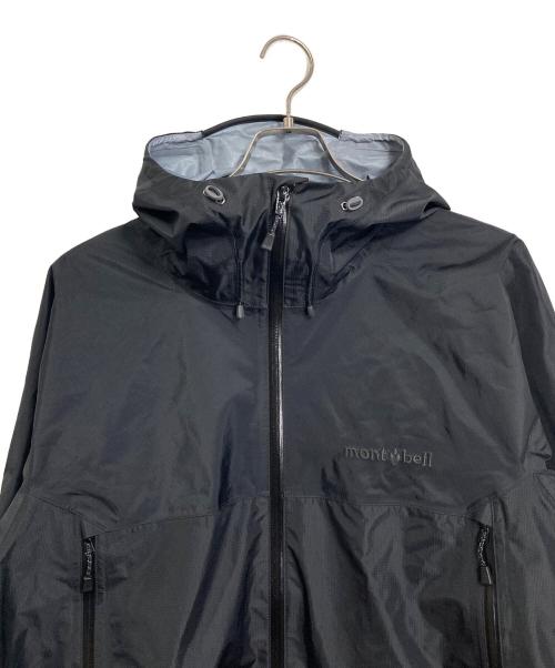mont-bell（モンベル）mont-bell (モンベル) US レイントレッカー ジャケット　マウンテンパーカー　ラグランジャケット　ナイロンパーカー ブラック サイズ:XLの古着・服飾アイテム