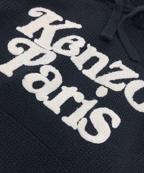 KENZO（ケンゾー）KENZO (ケンゾー) 24SS KENZO BY VERDY HOODIE/ニットパーカー ブラック サイズ:XSの古着・服飾アイテム