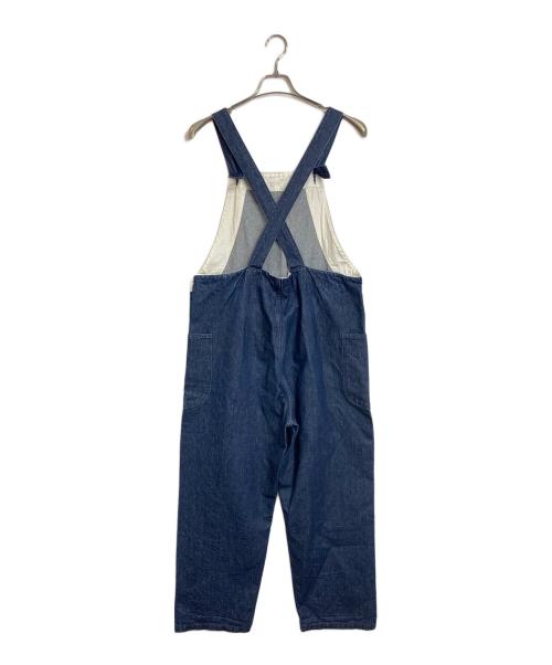 HATSKI（ハツキ）HATSKI (ハツキ) Washi Denim Overall  和紙デニムオーバーオール　日本製 インディゴ サイズ:W0（実寸参照）の古着・服飾アイテム