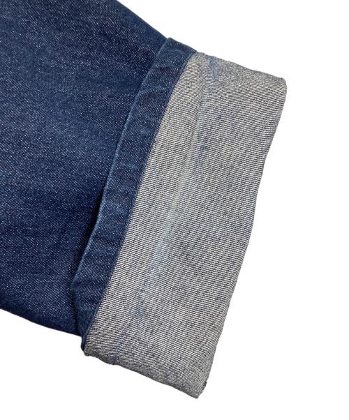 HATSKI（ハツキ）HATSKI (ハツキ) Washi Denim Overall  和紙デニムオーバーオール　日本製 インディゴ サイズ:W0（実寸参照）の古着・服飾アイテム