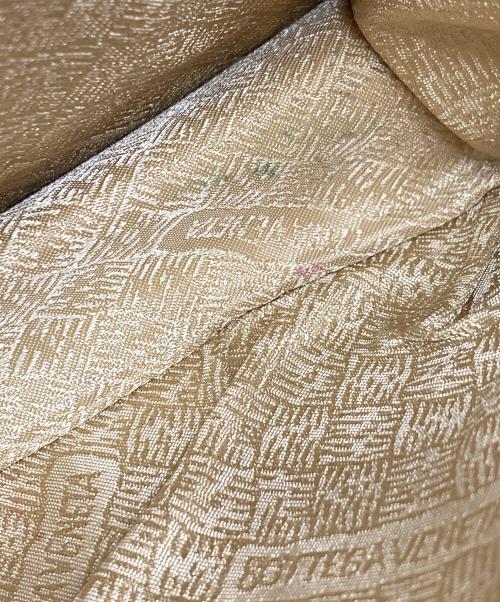 BOTTEGA VENETA（ボッテガベネタ）BOTTEGA VENETA (ボッテガベネタ) イントレチャートハンドバッグ　ミニバッグ　セレモニー　イタリア製 ベージュ サイズ:実寸参照の古着・服飾アイテム