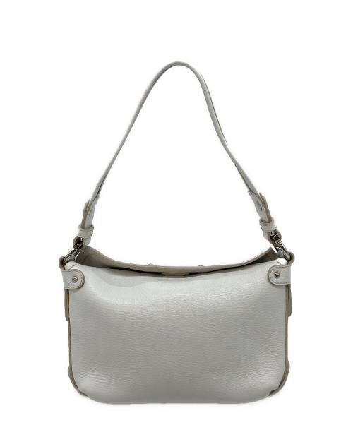 Salvatore Ferragamo（サルヴァトーレ フェラガモ）Salvatore Ferragamo (サルヴァトーレ フェラガモ) ハンドバッグ　レザーバッグ　TA ホワイト サイズ:実寸参照の古着・服飾アイテム