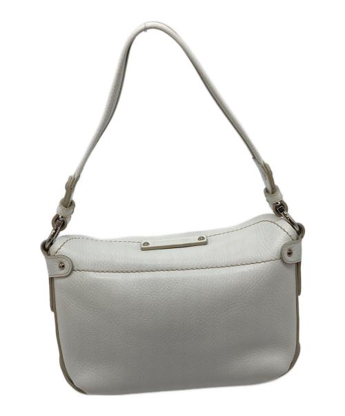 Salvatore Ferragamo（サルヴァトーレ フェラガモ）Salvatore Ferragamo (サルヴァトーレ フェラガモ) ハンドバッグ　レザーバッグ　TA ホワイト サイズ:実寸参照の古着・服飾アイテム