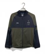 SOPH.ソフ）の古着「PDK JACKET  トラックジャケット　起毛」｜グリーン×ブラック