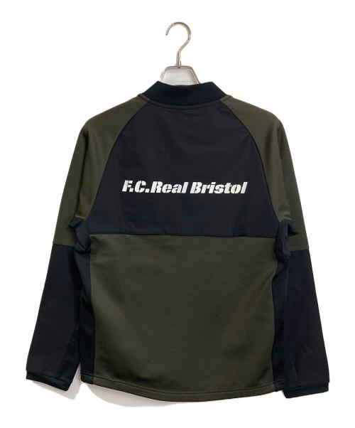 SOPH.（ソフ）SOPH. (ソフ) PDK JACKET  トラックジャケット　起毛 グリーン×ブラック サイズ:Mの古着・服飾アイテム