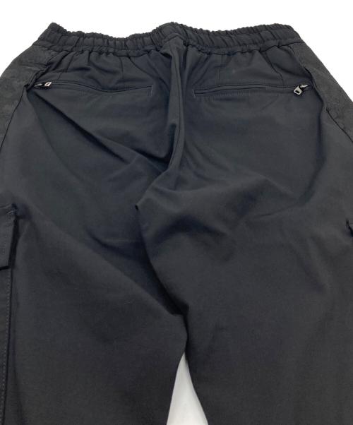 DOLCE & GABBANA（ドルチェ＆ガッバーナ）DOLCE & GABBANA (ドルチェ＆ガッバーナ) サイドレースカーゴパンツ　デザインパンツ ブラック サイズ:44の古着・服飾アイテム