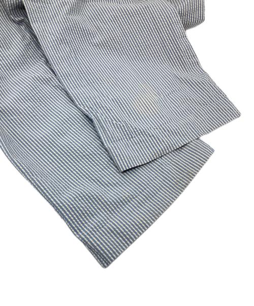 POLO RALPH LAUREN（ポロ・ラルフローレン）POLO RALPH LAUREN (ポロ・ラルフローレン) 【古着】シアサッカーストライプパンツ　コットンパンツ ホワイト×ブルー サイズ:32の古着・服飾アイテム