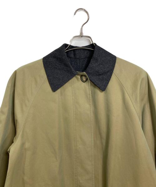 GUCCI（グッチ）GUCCI (グッチ) カシミヤ混 リバーシブルステンカラーコート　94年トムフォード期 ベージュ サイズ:38の古着・服飾アイテム