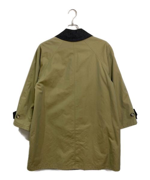 GUCCI（グッチ）GUCCI (グッチ) カシミヤ混 リバーシブルステンカラーコート　94年トムフォード期 ベージュ サイズ:38の古着・服飾アイテム